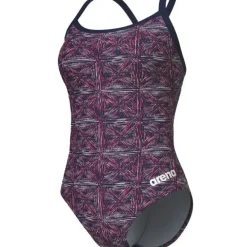 Arena Abstract Tiles Light Drop Back Hot