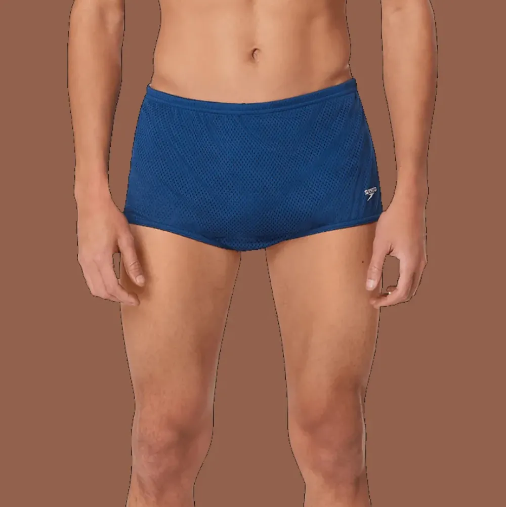 Speedo Centennial Solid Poly Training Suit w/ Logo |50 Black|Black Fashion