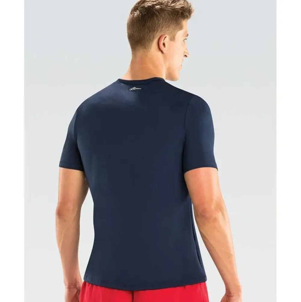 Dolfin Male Short Sleeve Rash Guard Fashion