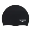 Speedo Elastomeric Solid Silicone Swim Cap Fashion