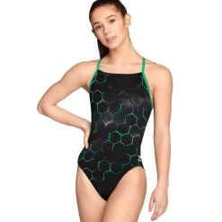 Speedo Emerging Force Cross Back Hot