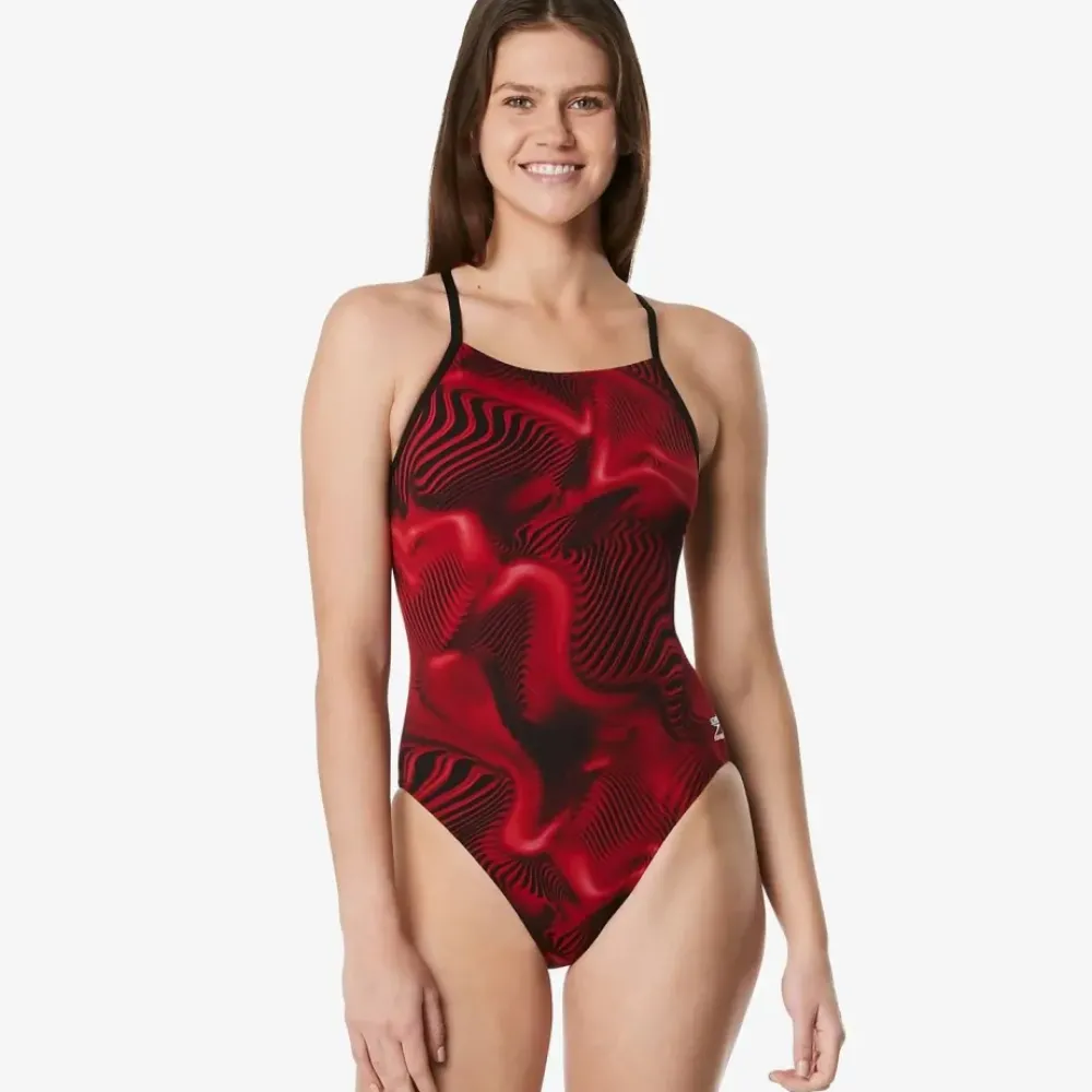 Speedo Fusion Vibe Cross Back Hot