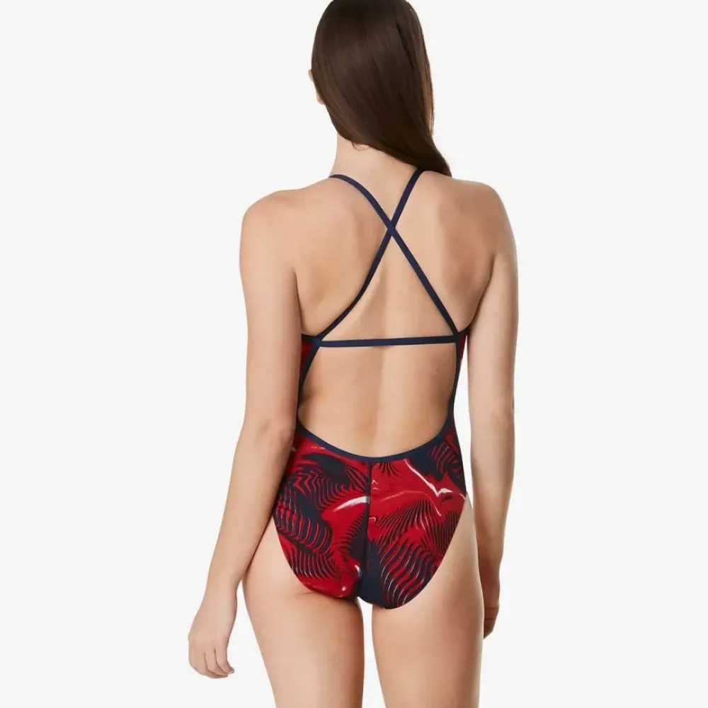 Speedo Fusion Vibe Cross Back Hot