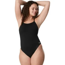 Speedo Solid Strappy Fixed Back Best