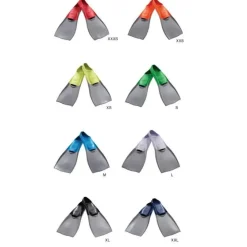 Speedo Trialon Rubber Swim Fins Outlet