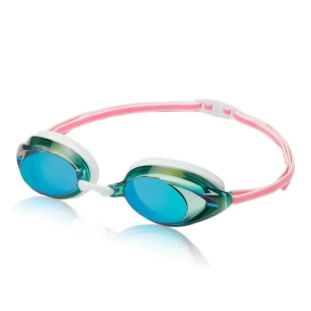Speedo Women's Vanquisher 2.0 Mirrored Goggle New