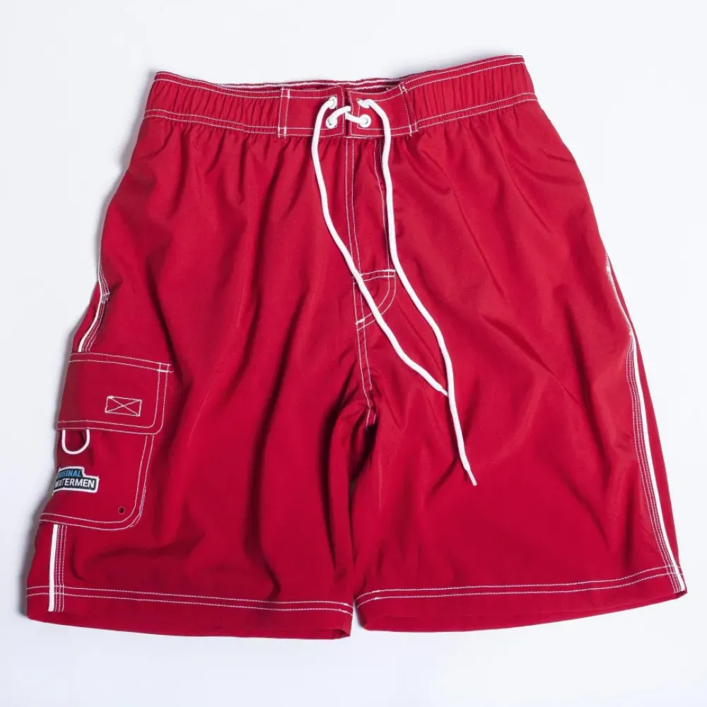 Watermen Men's Pro Stretch Boardshort w/ Guard Logo Best
