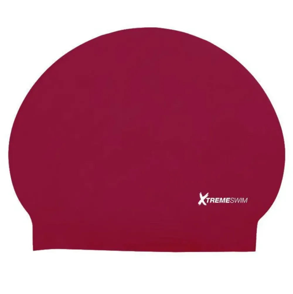 XTREME SWIM Solid Latex Swim Cap Hot