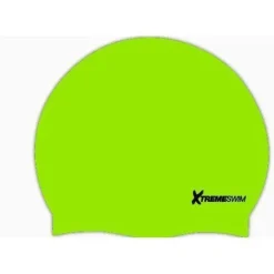 XTREME SWIM Solid Silicone Swim Cap New