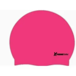 XTREME SWIM Solid Silicone Swim Cap New
